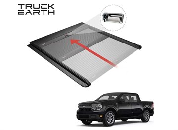 TRUCKEARTH Manual Retractable Tonneau Cover